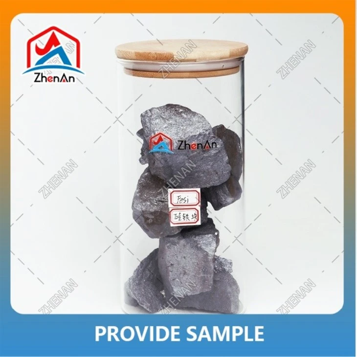 Screened FeSi75 Granules for Controlled Furnace Addition